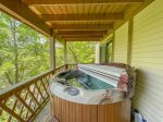 Hot Tub on Middle Level Deck 